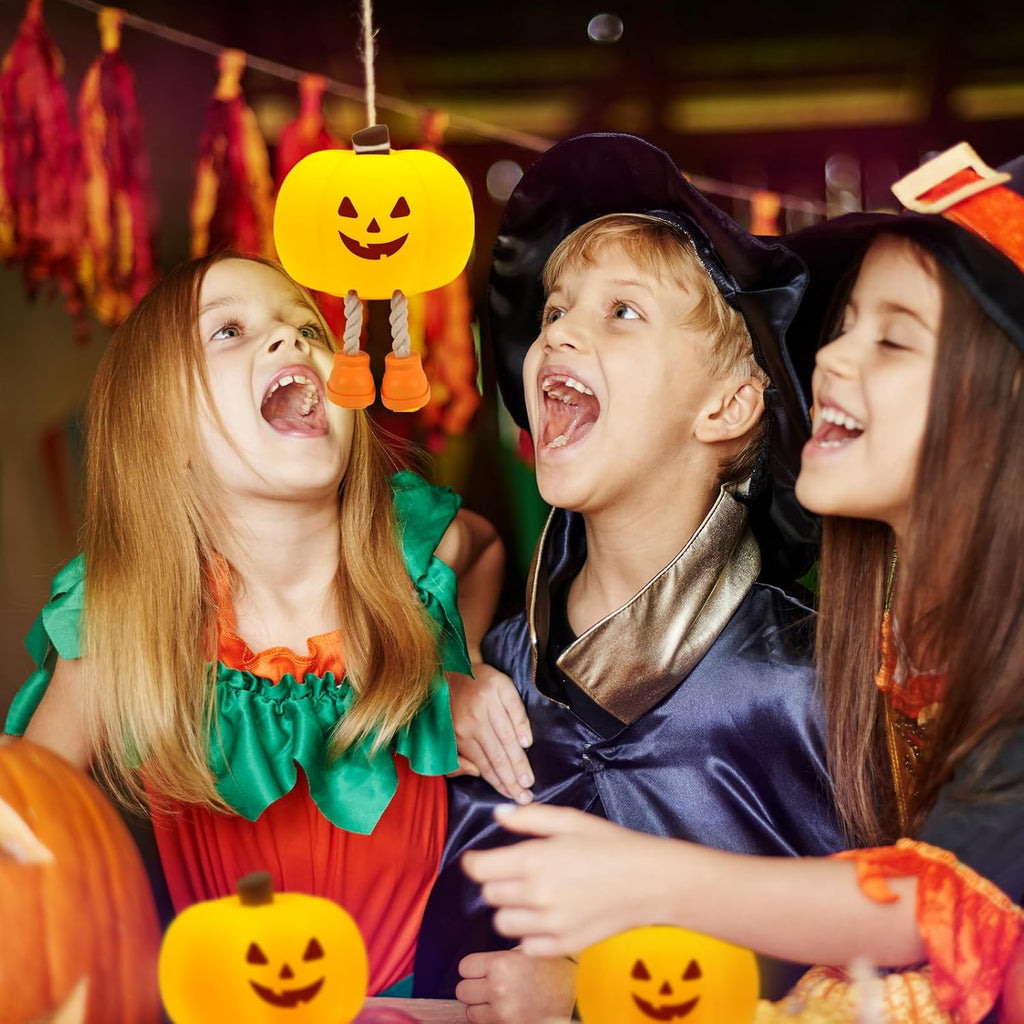 Pumpkin Night Light for Kids Cute Jack O Lantern Halloween Decor Nightlight for Baby