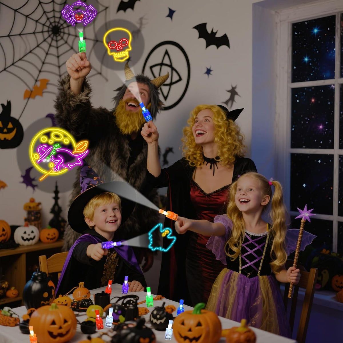 Halloween Party Favors for Kids, 36pcs Finger Lights