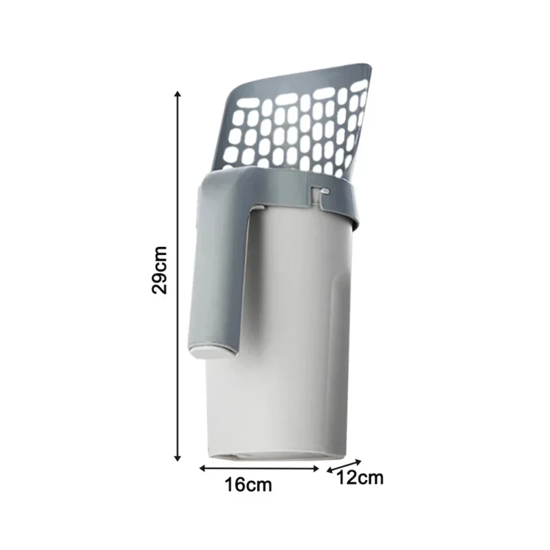Cat Supplies Cat Litter Scoop with Refill Reusable Pet Cleaning Tool Cat Toilet Waste Cleaner Cat Litter Box Special