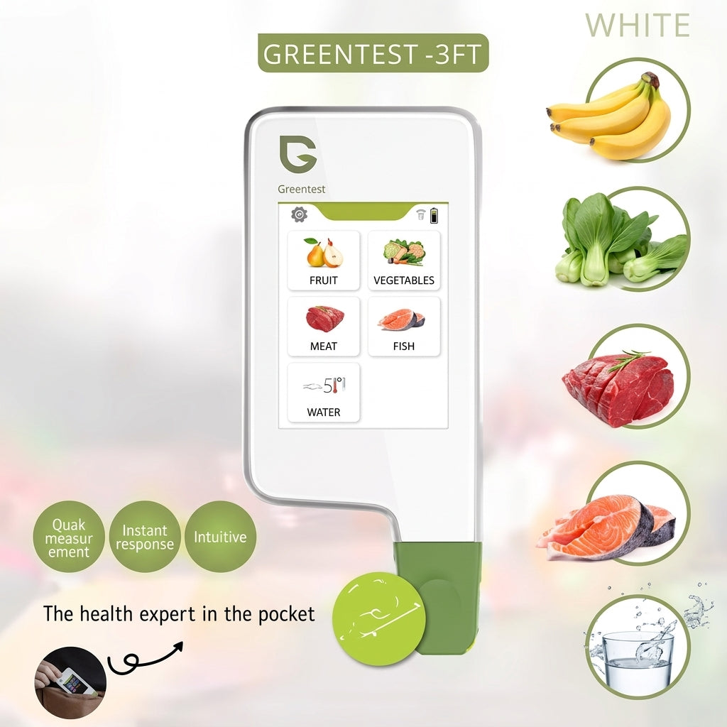 Food Safety Detector Portable New In Food Nitrate Tester Fruits And Vegetables Meat Radiation Nitrate Detection Health Care