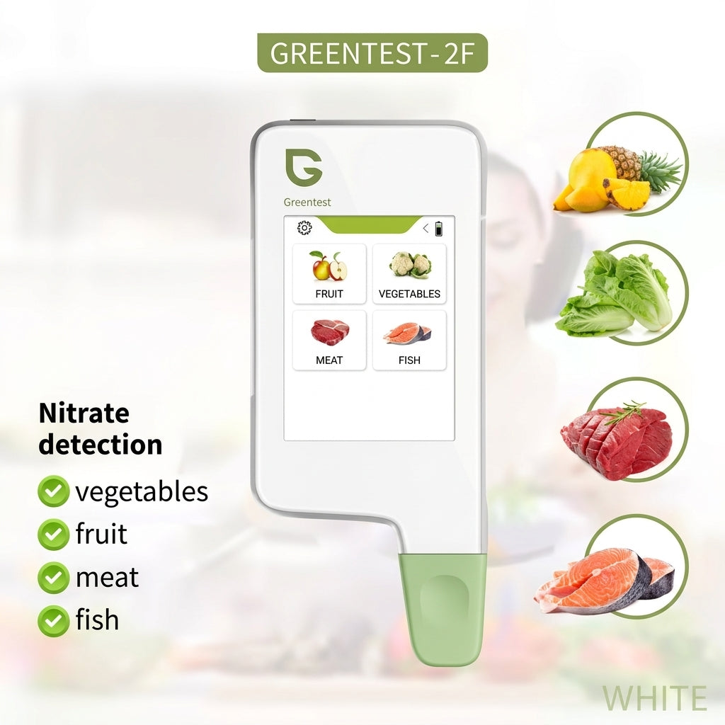 Food Safety Detector Portable New In Food Nitrate Tester Fruits And Vegetables Meat Radiation Nitrate Detection Health Care