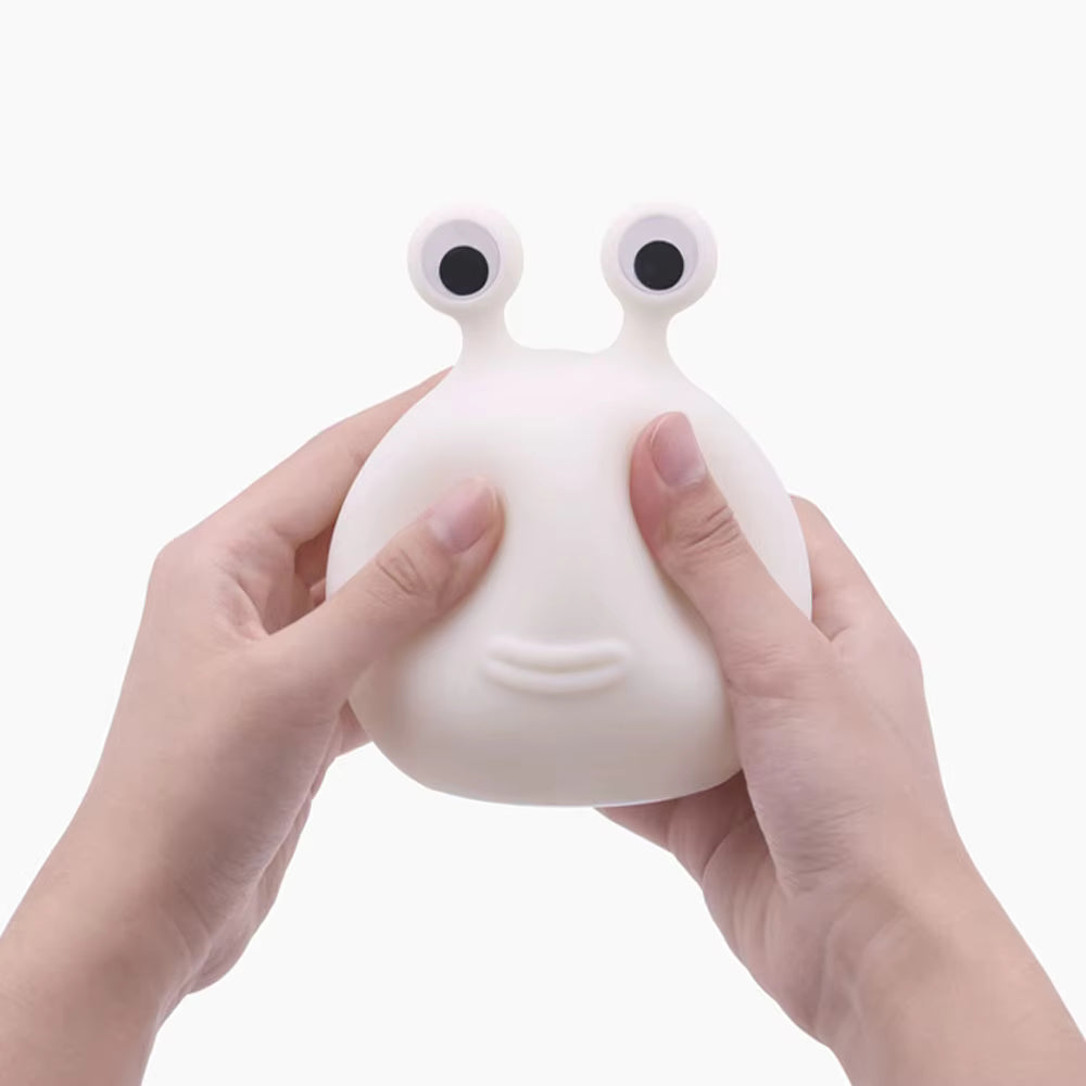 Cartoon Slug LED Night Light Bedroom Sleeping Eye Protection Silicone Bedside Floor Lamps Baby Feeding TableLamp Room Decor Toys
