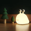 Cartoon Slug LED Night Light Bedroom Sleeping Eye Protection Silicone Bedside Floor Lamps Baby Feeding TableLamp Room Decor Toys