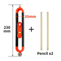 Profile Scribing Ruler Contour Gauge With Lock Adjustable Locking Woodworking Tools Measuring Gauge Measurement Tool